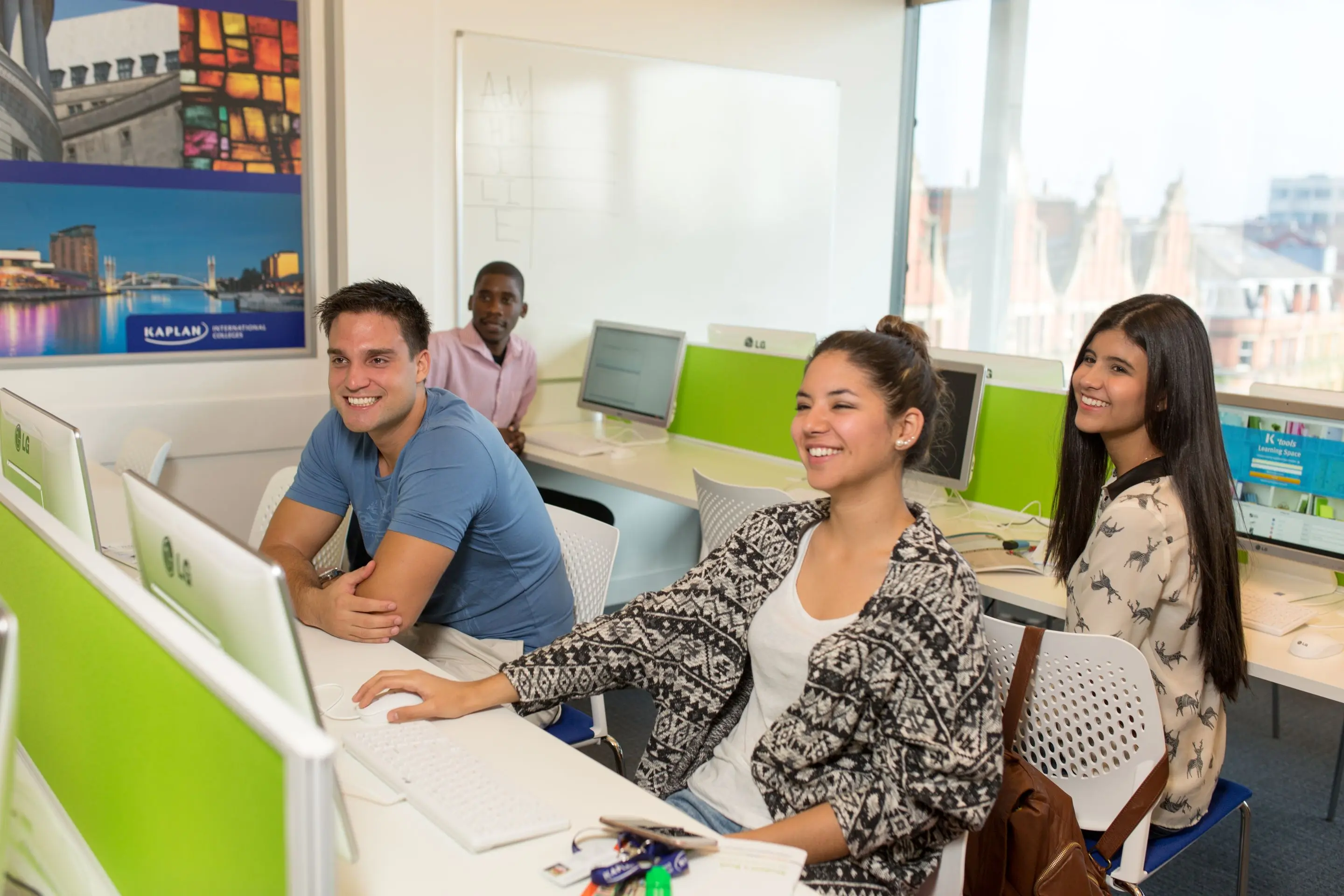 Classrooms at Kaplan Manchester